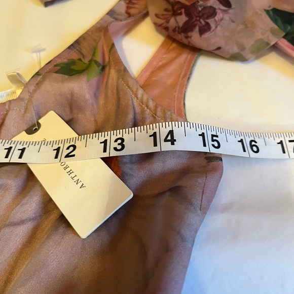 NWT Anthropologie size 2 Isabella tiered square neck maxi dress - Picture 11 of 14